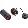 InLine Cat.6A liitin, vesitiivis IP68, 2x RJ45 F/F, 1:1