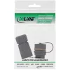 InLine Cat.6A liitin, vesitiivis IP68, 2x RJ45 F/F, 1:1