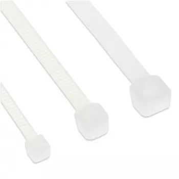 InLine uudelleenkäytettävät nippusiteet 200 mm × 7,2 mm, vetolujuus 215,7 N, 100 kpl, beige