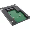 InLine asemasovitin 2,5 tuuman SATA – mSATA SSD 76620B musta