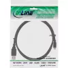 InLine Micro-USB 2.0 -pikalatauskaapeli USB Type-A -pistoke / Micro-B -pistoke, 1 m