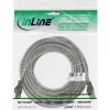 InLine patch-kaapeli SF/UTP Cat.5e läpinäkyvä 7,5 m