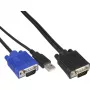 InLine KVM-kaapelisarja USB 19