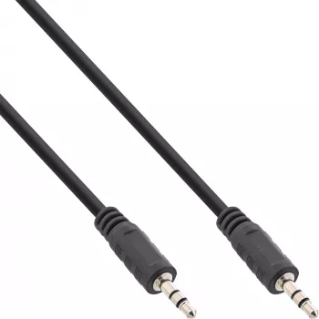 InLine audiokaapeli 3,5 mm stereo pistoke/pistoke 0,5 m
