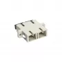 InLine Duplex-kuituadapteri SC/SC MM keraaminen holkki laipalla InLine 89992A