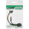 InLine sisäinen virta-adapteri 6-pin / 8-pin PCIe PCI-Express-näytönohjaimille