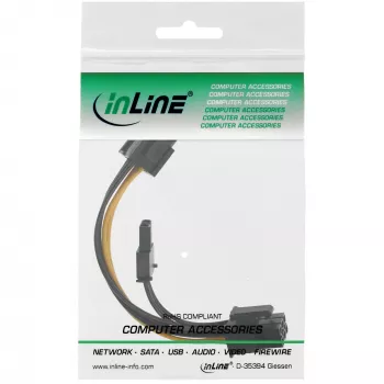 InLine sisäinen virta-adapteri 6-pin / 8-pin PCIe PCI-Express-näytönohjaimille