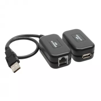 InLine USB-jatko jopa 60 m RJ45-patch-kaapelilla Cat.5e tai parempi