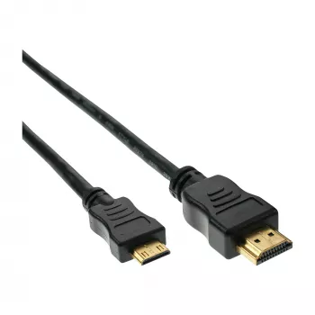 InLine HDMI-minikaapeli, High Speed HDMI, AM/CM, kultapinnoitettu, 10 m