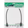HDMI-kaapeli High Speed InLine 17601E 1 m uros/uros musta