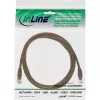 InLine verkkokaapeli SF/UTP Cat.5e ruskea 1,5 m