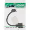 InLine VGA-sovitinkaapeli 15-pin VGA naaras/naaras 0,2 m