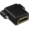 InLine HDMI-sovitin Type-A naaras / A naaras kullattu laipalla, 4K2K