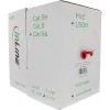 InLine verkkokaapeli S/FTP PiMF Cat.6A halogeniton 500MHz punainen 100m