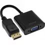 InLine Basic DisplayPort-adapterikaapeli, DP-uros / VGA-naaras musta 0,15 m