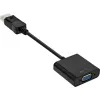 InLine Basic DisplayPort-adapterikaapeli, DP-uros / VGA-naaras musta 0,15 m