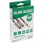 Audiokaapeli 3,5 mm uros 2x RCA-uros InLine Basic ohut S-99241