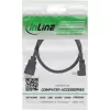 HDMI-kaapeli InLine 17002V 2 m kulmaliitin High Speed Ethernetillä