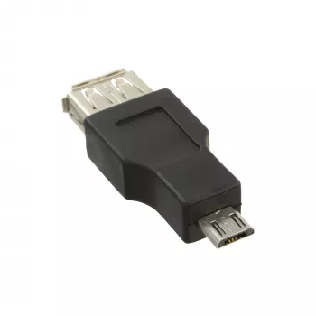 InLine Micro-USB-adapteri Micro-B uros USB A naaras 31604