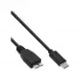 InLine USB 3.2 Gen.1x2 -kaapeli, USB-C-uros / Micro-B-uros, musta, 1,5 m