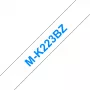 M-merkintänauha Brother MK223BZ sininen valkoisella 9 mm