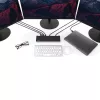 StarTech.com 4K USB-C -telakka, kolmen UHD 4K -näytön telakointiasema, Mac & Windows, USB-C - HDMI & DisplayPort, 60W Power Delivery, 5x USB 5Gbit/s -keskitin – TAA
