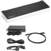 StarTech.com 4K USB-C -telakka, kolmen UHD 4K -näytön telakointiasema, Mac & Windows, USB-C - HDMI & DisplayPort, 60W Power Delivery, 5x USB 5Gbit/s -keskitin – TAA