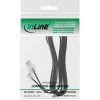InLine modulaarikaapeli RJ45 8P4C / RJ11 6P4C pistoke/pistoke 6 m