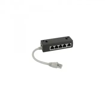 InLine ISDN-haaroitin 5x RJ45-liitin 15 cm kaapeli päätevastuksilla
