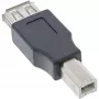 USB 2.0 -adapteri Type-A liitin / Type-B pistoke InLine 33442