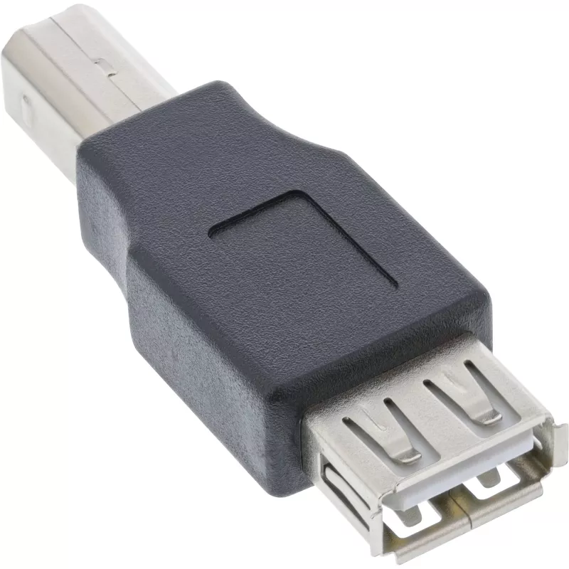 USB 2.0 -adapteri Type-A liitin / Type-B pistoke InLine 33442