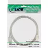 USB 2.0 -jatkokaapeli Type-A M/F InLine 34605 5 m läpinäkyvä