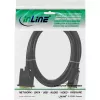 InLine DVI-D -kaapeli Premium 24+1 pistoke/pistoke Dual Link kullattu 10 m