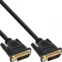 InLine DVI-D -kaapeli Premium 24+1 pistoke/pistoke Dual Link kullattu 15 m