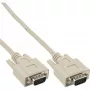 VGA-kaapeli 15HD pistoke/pistoke beige 3 m InLine 17712A