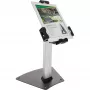InLine tablettiteline pöytäkiinnitys alumiini lukittava yleiskäyttöinen 7,9