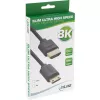 InLine Slim Ultra High Speed HDMI-kaapeli AM/CM 8K4K kullattu musta 2 m