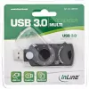 InLine kannettava kortinlukija USB 3.0, SD/SDHC/SDXC, microSD