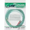 InLine kuitu-duplexkaapeli LC/ST 50/125µm OM3 15m