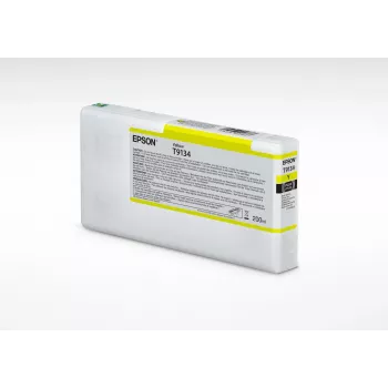 Epson T9134 keltainen värikasetti (200 ml), vakiokapasiteetti, keltainen, pigmenttimuste, 200 ml, 1 kpl