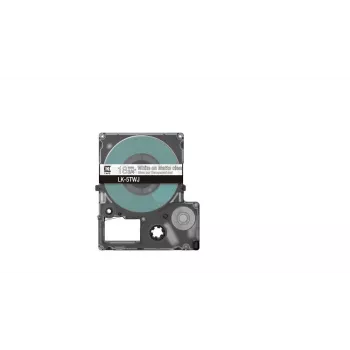 Tarratulostinnauha Epson LK-5TWJ läpinäkyvä valkoinen lämpösiirto 1,8 cm