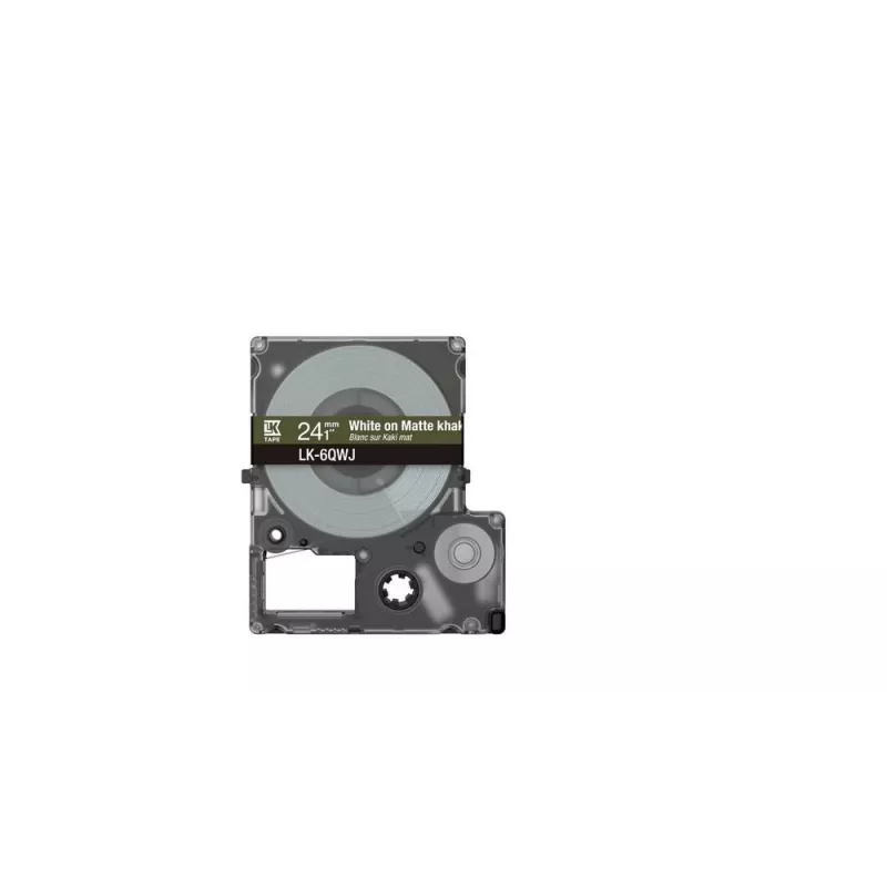 Epson LK-6QWJ khaki, valkoinen