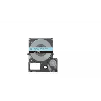 Tarratulostinnauha Epson LK-4LAS harmaa vaaleansininen lämpösiirto 1,2 cm