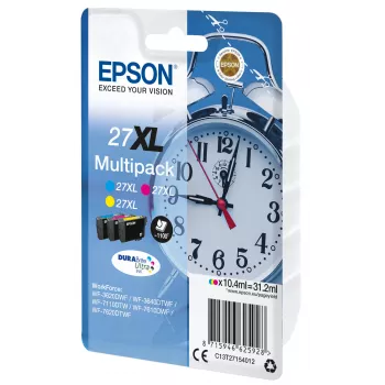 Epson Wecker Multipack 3-värinen 27XL DURABrite Ultra muste