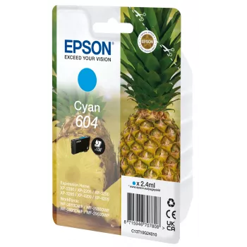 Epson 604 värikasetti 1 kpl alkuperäinen vakiokapasiteetti syaani
