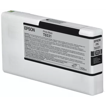 Epson T6531 valokuvamusta värikasetti (200ml), valokuvamusta, väriainemuste, 200 ml, 1 kpl