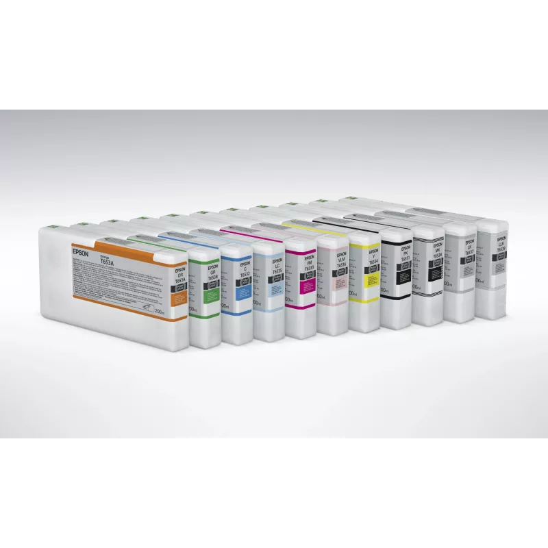 Epson T653A oranssi värikasetti (200 ml), oranssi, pigmenttimuste, 200 ml, 1 kpl