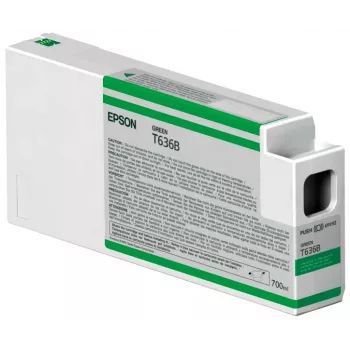 Epson yksittäispakkaus vihreä T636B00 UltraChrome HDR 700 ml, vihreä, pigmenttimuste, 700 ml, 1 kpl