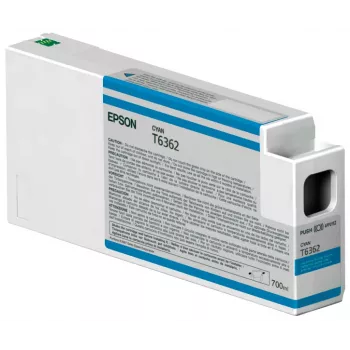 Epson Singlepack syaani T636200 UltraChrome HDR 700 ml, syaani, 700 ml, 1 kpl