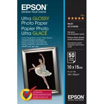 Epson Ultra Glossy -fotopaperi - 10x15 cm - 50 arkkia